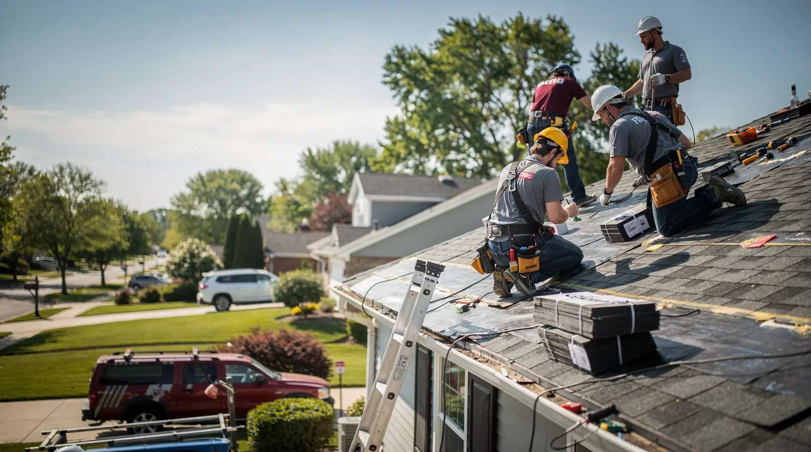 Roof Repair in Andover, IL around you